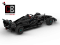 Preview: Custom 42171 RC Umbauanleitung F1 Rennauto schwarz